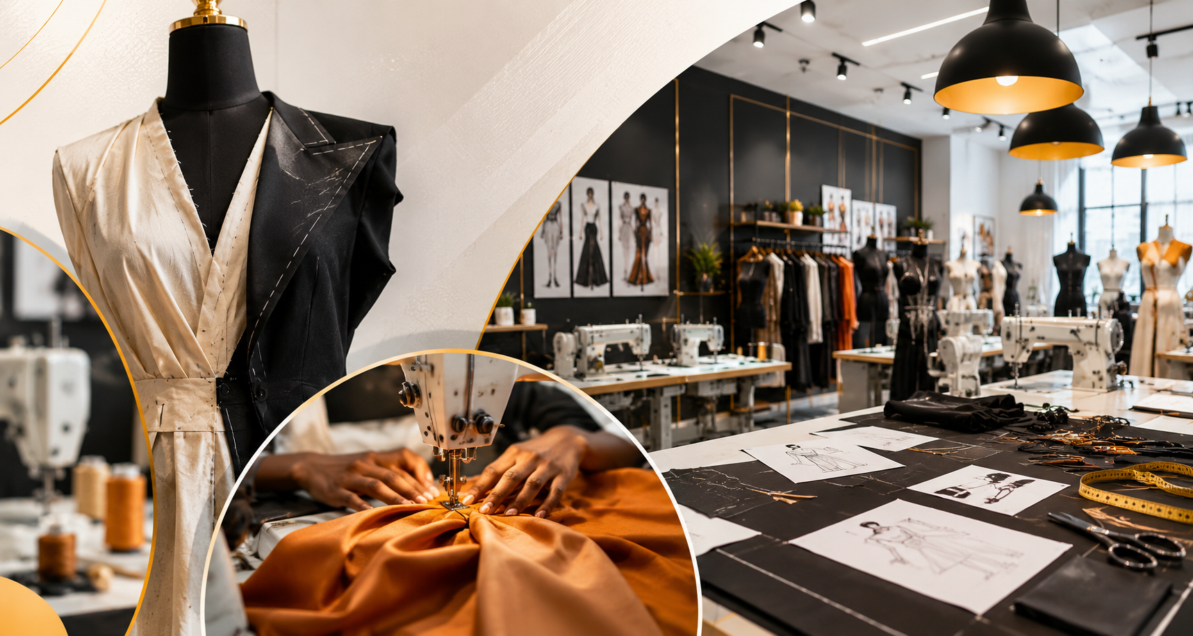 High-end fashion design studio
