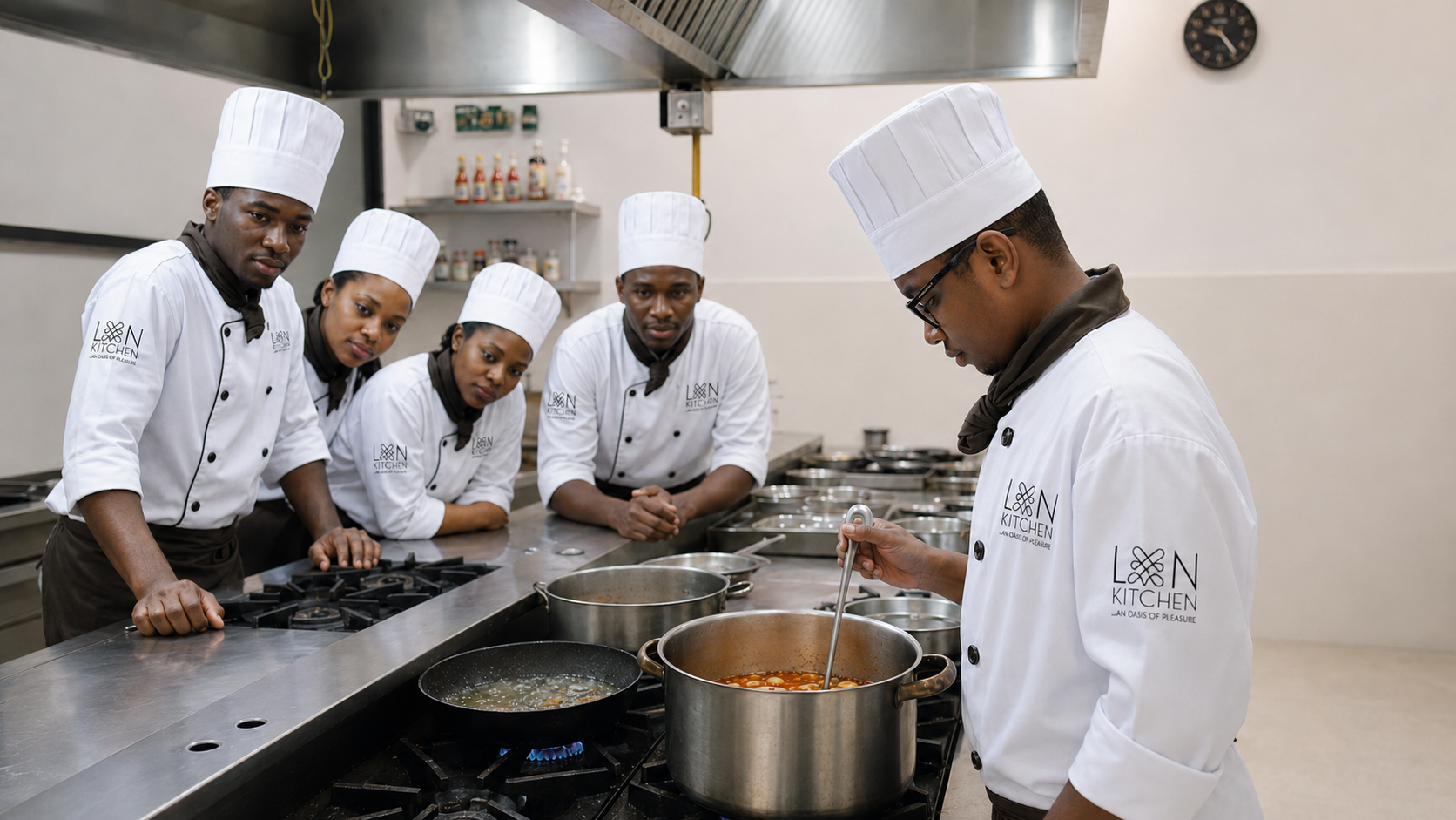 Hospitality training session